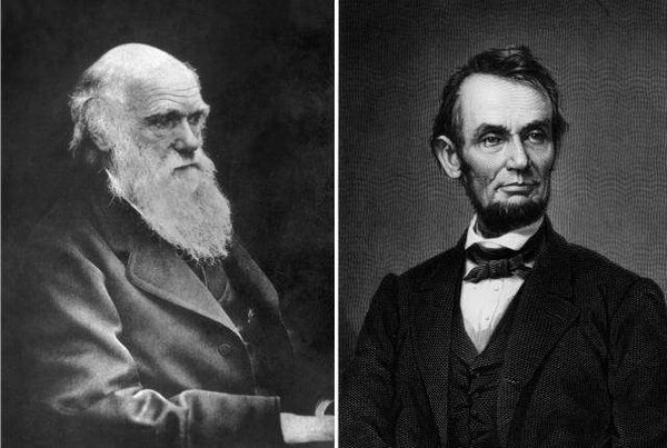 تولد همزمان چارلز داروین و آبراهام لینکین